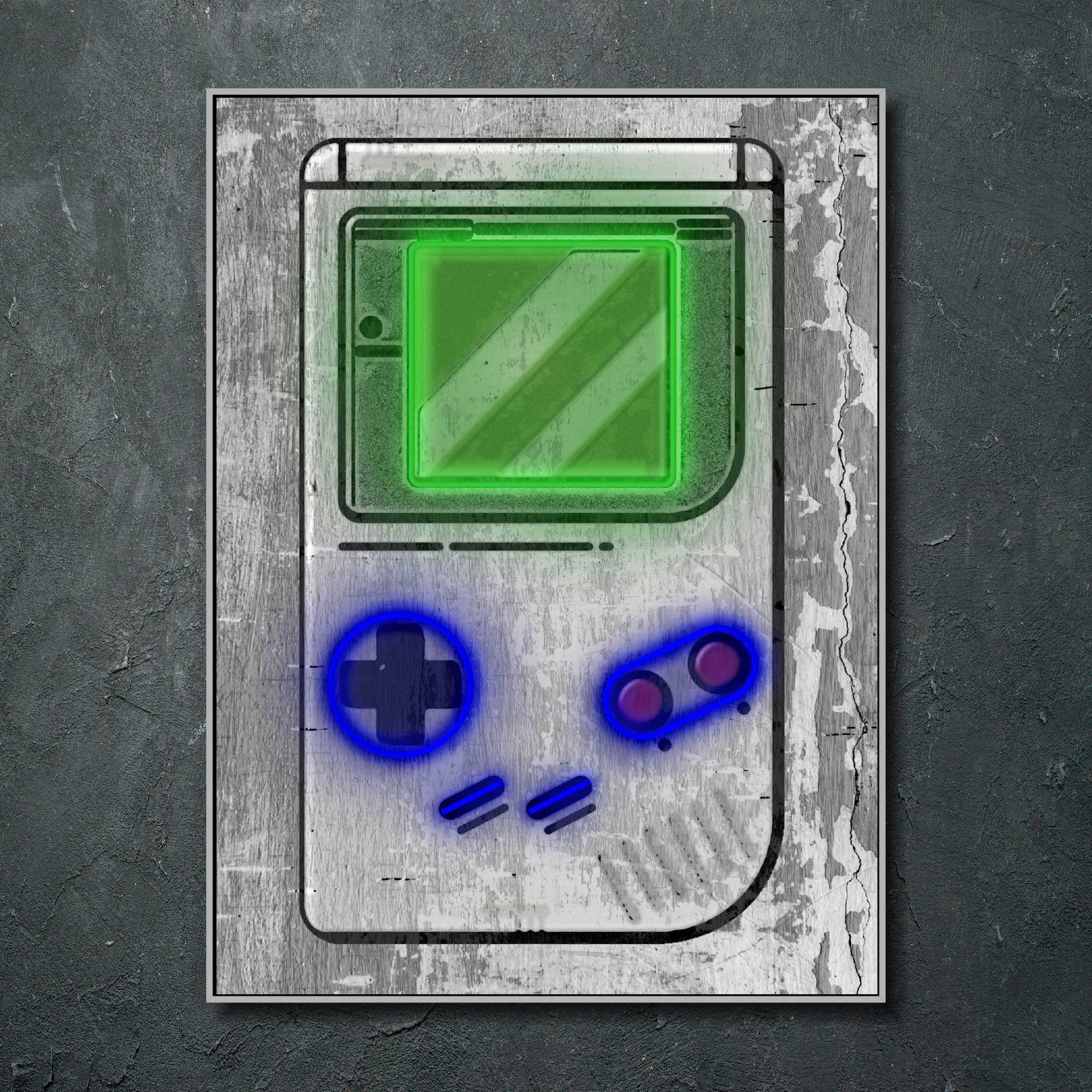 Cuadro Neon Led Game Boy