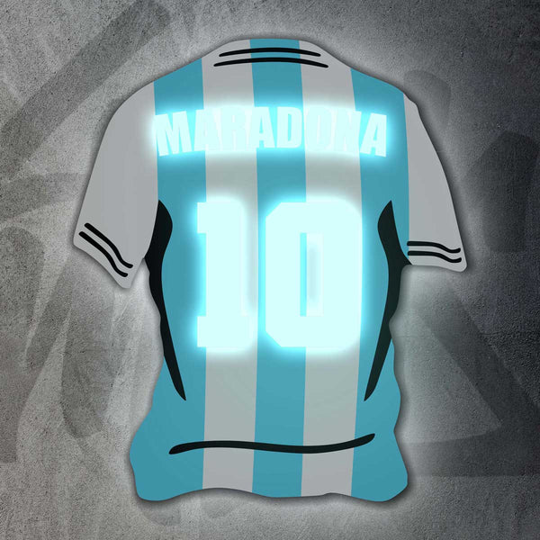 Letrero con luz personalizado Fútbol