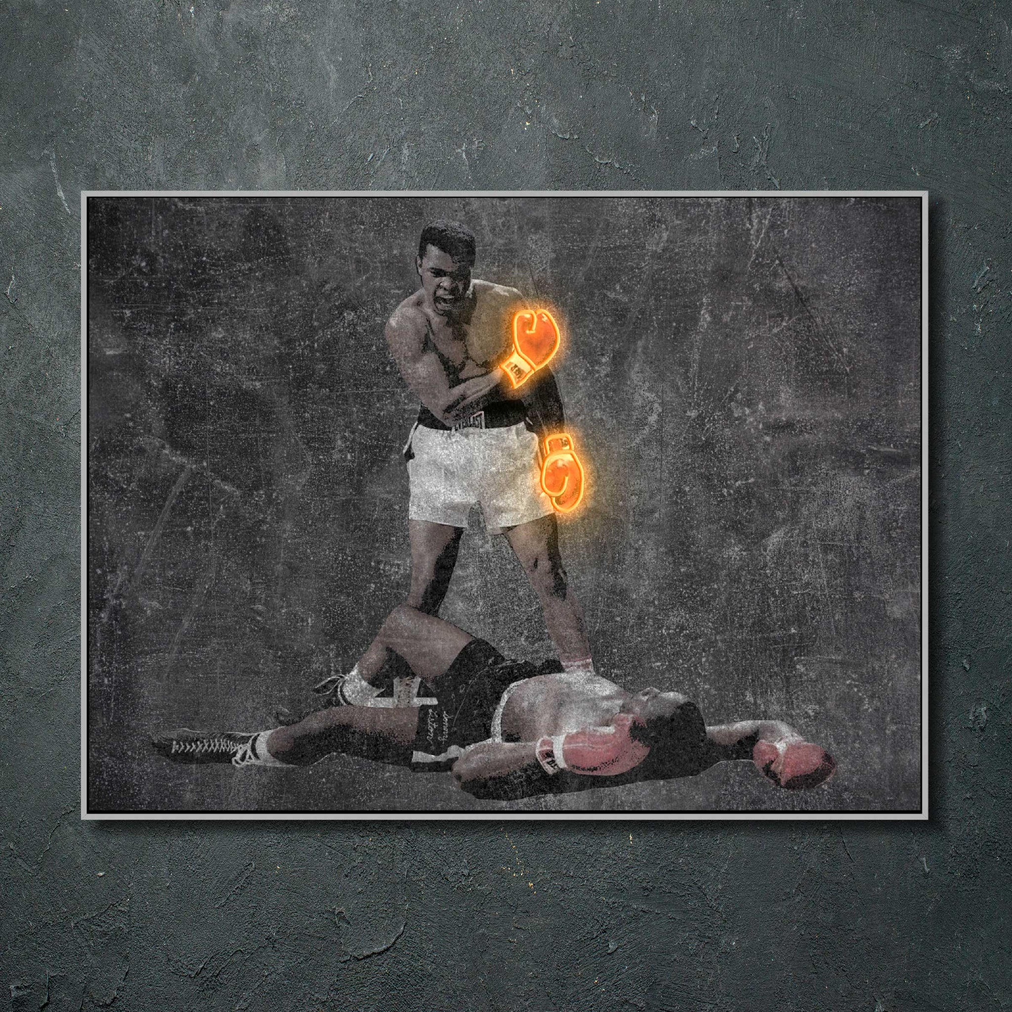 Cuadro Neon Led Muhammad Ali