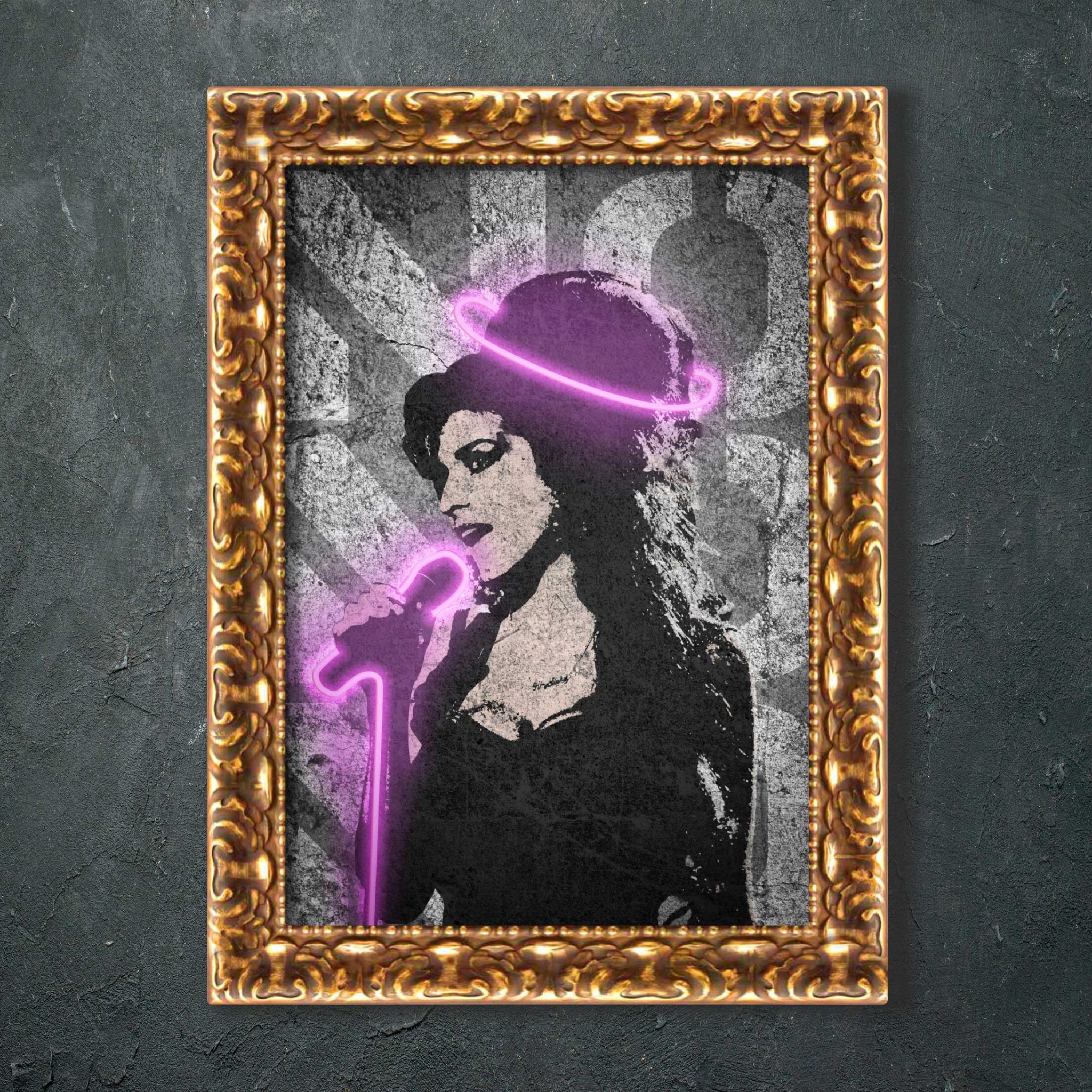 Cuadro Neon Led Amy Winehouse