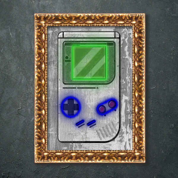 Cuadro Neon Led Game Boy